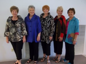 Rose Teer, Mert Heiman, Shirley Rudolph, Jean Rumps LaJoyce Doran Bay Boutique. Photos by Willa Wells