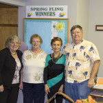 Pictured above L-R Judy Duitsman, Sally Wheatley, Jackie Howard, Lee Phillips