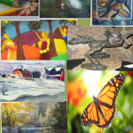 Colllage of artwork NCA Art Gallery