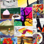 Geers Ferry High Art Exhibit Collage