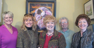 Pictured above is Dianne Traylor, Charlotte Rierson, Willa Wells, Bonnie Hookman and Wilba Thompson.